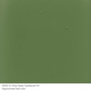 Bullseye glass 0212 frit olive green coarse 110 gram