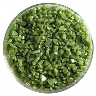 Bullseye glass 0212 frit olive green coarse 110 gram