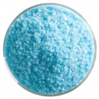 Bullseye glass 0216 frit light cyan medium 110 gram