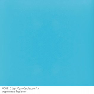 Bullseye glass 0216 frit light cyan powder 110 gram