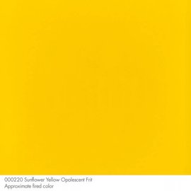 Bullseye glass 0220 frit sunflower yellow coarse 110 gram