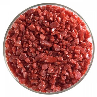 Bullseye glass 0224 frit deep red coarse 110 gram