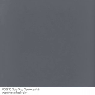 Bullseye glass 0236 frit slate gray coarse 110 gram