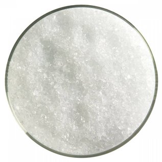 Bullseye glass 0243 frit translucent white medium 454 gram