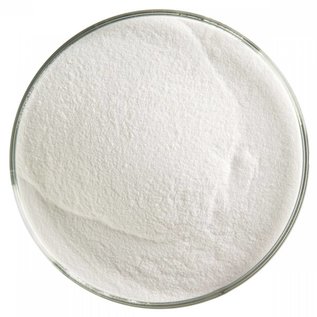 Bullseye glass 0243 frit translucent white powder 454 gram