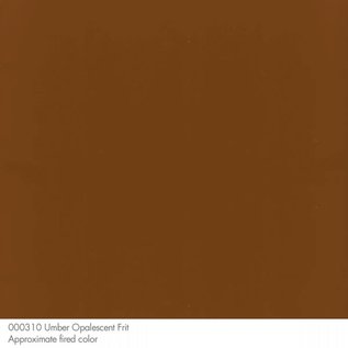 Bullseye glass 0310 frit umber medium 454 gram