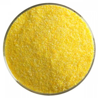 Bullseye glass 0320 frit marigold yellow fine 110 gram