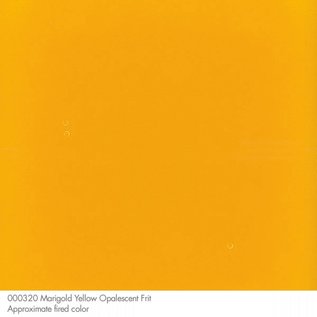 Bullseye glass 0320 frit marigold yellow medium 110 gram