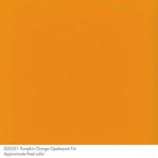Bullseye glass 0321 frit pumpkin orange fine 110 gram