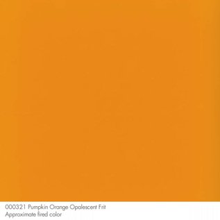 0321 frit pumpkin orange powder 454 gram