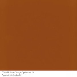 Bullseye glass 0329 frit burnt orange coarse 454 gram