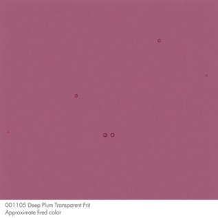 Bullseye glass 1105 frit deep plum powder 454 gram