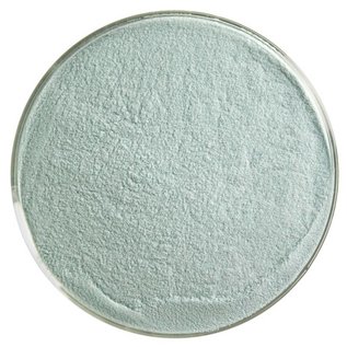 Bullseye glass 1108 frit aquamarine blue powder 454 gram