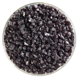 Bullseye glass 1109 frit dark rose brown coarse 454 gram