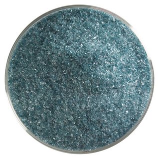 Bullseye glass 1108 frit aquamarine blue fine 454 gram