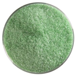 Bullseye glass 1107 frit light green fine 110 gram