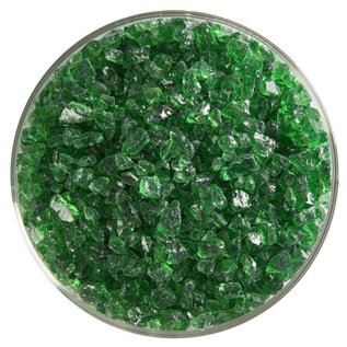 Bullseye glass 1107 frit light green coarse 110 gram