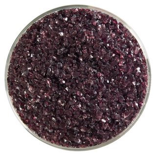 Bullseye glass 1105 frit deep plum medium 454 gram