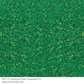 Bullseye glass 1112 frit aventurine green medium 110 gram