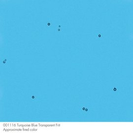 1116 frit turquoise blue fine 454 gram