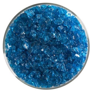 Bullseye glass 1116 frit turquoise blue coarse 110 gram