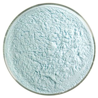Bullseye glass 1116 frit turquoise blue powder 110 gram