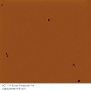 Bullseye glass 1119 frit sienna powder 454 gram