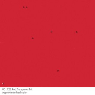 Bullseye glass 1122 frit red medium 110 gram