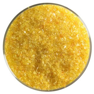 Bullseye glass 1125 frit orange medium 110 gram