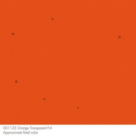 Bullseye glass 1125 frit orange medium 454 gram