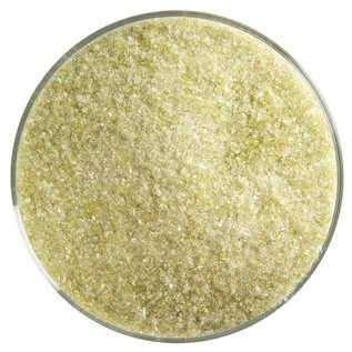 Bullseye glass 1126 frit chartreuse fine 454 gram