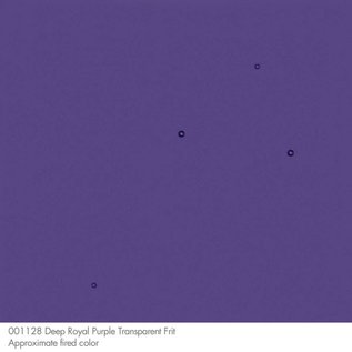 Bullseye glass 1128 frit deep royal purple coarse 110 gram
