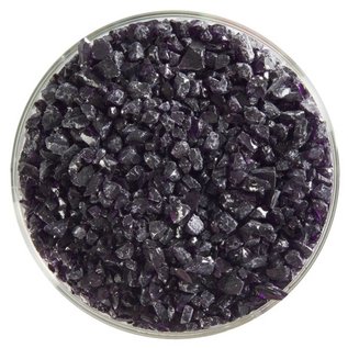 Bullseye glass 1128 frit deep royal purple coarse 110 gram