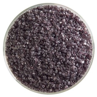 Bullseye glass 1129 frit charcoal gray medium 454 gram