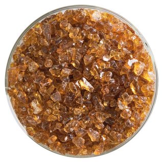 1137 frit medium amber coarse 454 gram