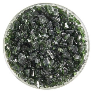 Bullseye glass 1141 frit olive green coarse 454 gram