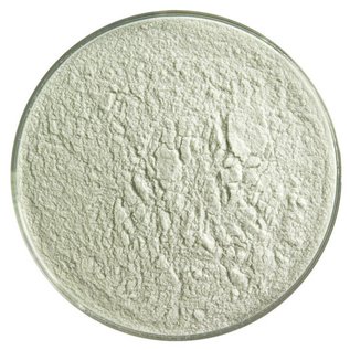 Bullseye glass 1141 frit olive green powder 454 gram