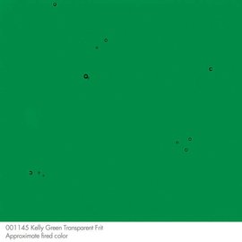 Bullseye glass 1145 frit kelly green medium 454 gram
