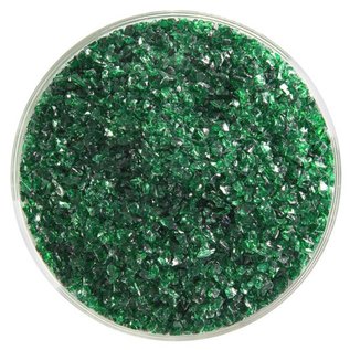 Bullseye glass 1145 frit kelly green medium 454 gram