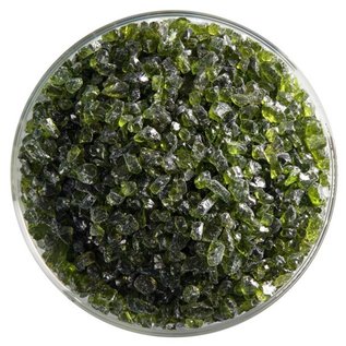 Bullseye glass 1241 frit pine green coarse 110 gram