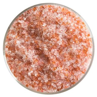 Bullseye glass 1305 frit sunset coral medium 454 gram