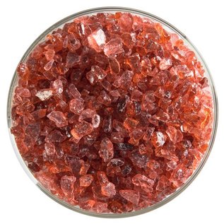 Bullseye glass 1305 frit sunset coral coarse 454 gram
