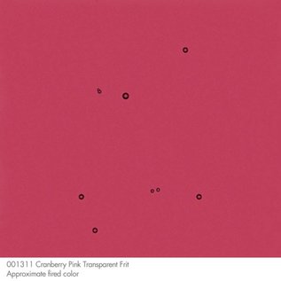 Bullseye glass 1311 frit cranberry pink fine 110 gram