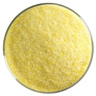 Bullseye glass 1320 frit marigold yellow fine 454 gram