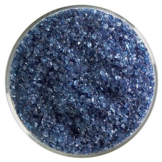 Bullseye glass 1406 frit steel blue medium 454 gram