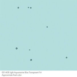 1408 frit light aquamarine blue fine 110 gram