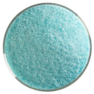 Bullseye glass 1408 frit light aquamarine blue fine 110 gram