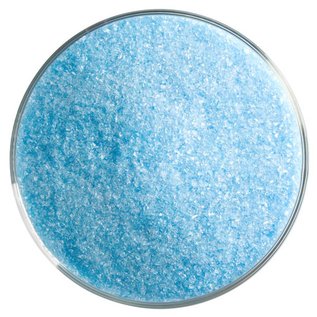 Bullseye glass 1416 frit light turquoise blue fine 110 gram