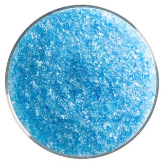 Bullseye glass 1416 frit light turquoise blue medium 110 gram