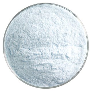 Bullseye glass 1416 frit light turquoise blue powder 454 gram